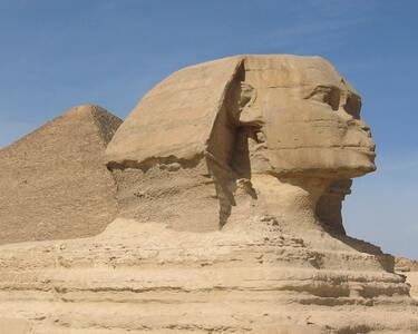 Great Sphinx-  visiting Saqqara pyramid