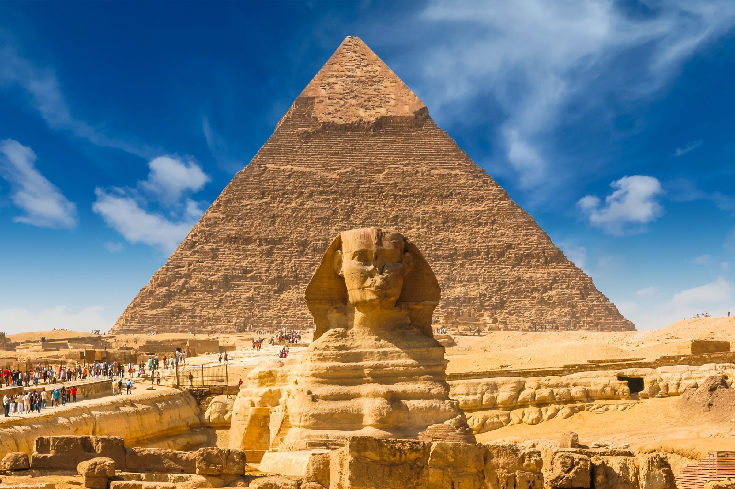 The Great Pyramids & Sphinx - Giza